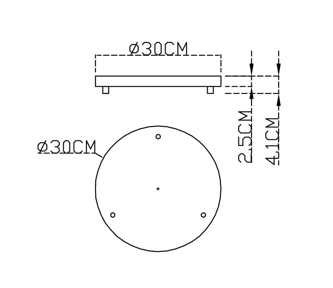 Base til oppheng for 3 pendler-oppheng og tilbehør-NorDesign-Svart-691300305-Lightup.no