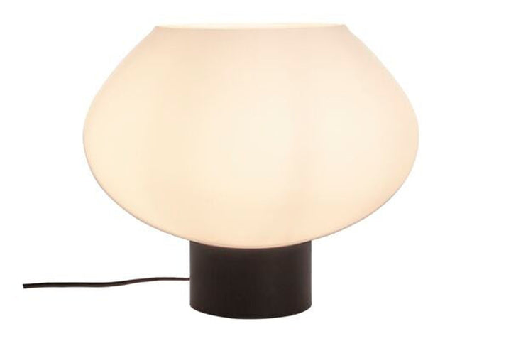 Bell bordlampe stor - Svart/Opal-Bordlamper-Aneta Lighting-Svart / Opal-18101-15-01-Lightup.no