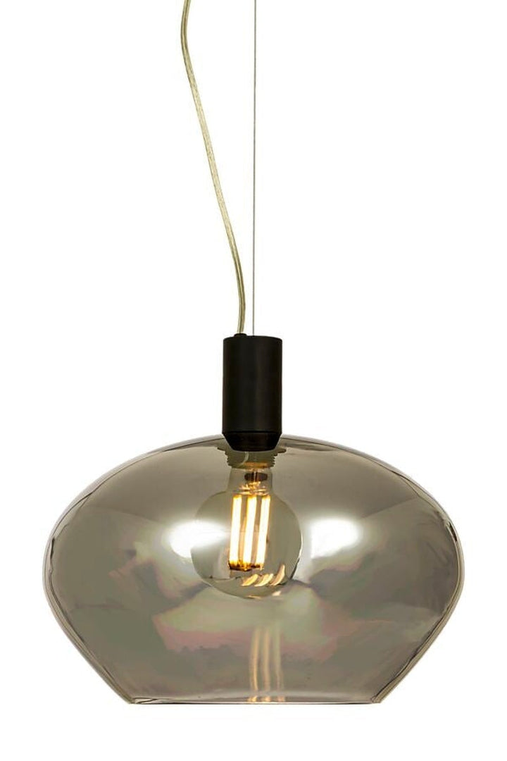 Bell takpendel 35 cm-Takpendler-Aneta Lighting-Svart / Røyk-15015-15-14-Lightup.no