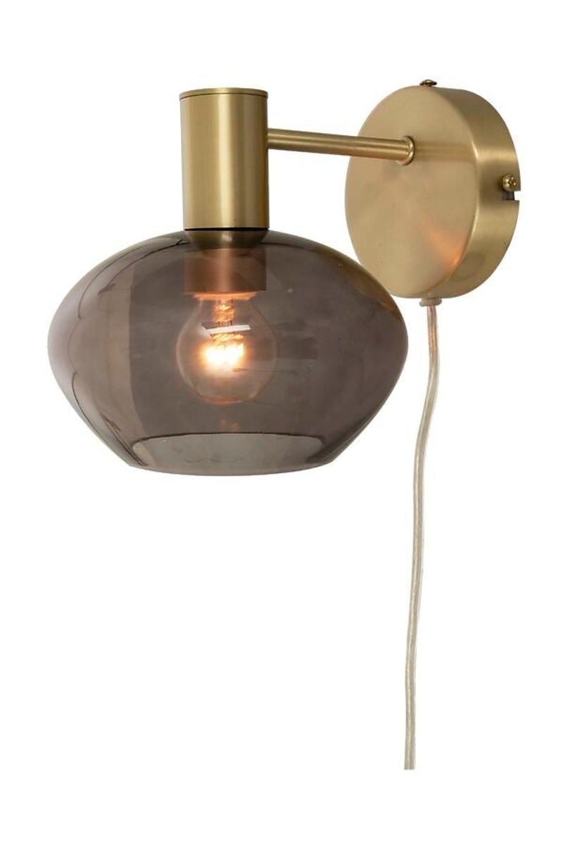 Bell vegglampe-Vegglamper-Aneta Lighting-Messing / Røyk-10100-25-14-Lightup.no