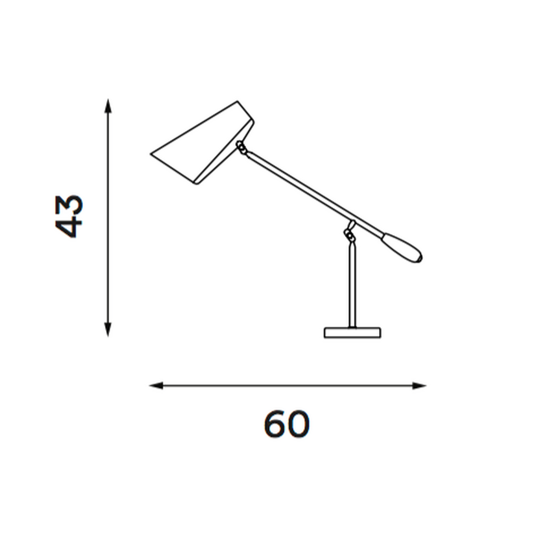 Birdy bordlampe-Bordlamper-Northern-Messing-NOn__600-Lightup.no