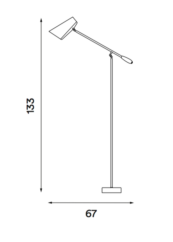 Birdy gulvlampe-Gulvlamper-Northern-Svart / Stål-NOn__623-Lightup.no