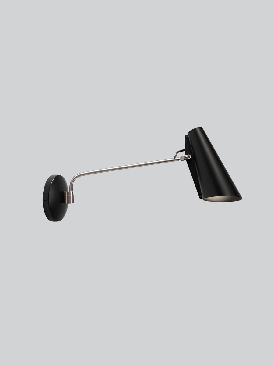 Birdy vegglampe swing-Vegglamper-Northern-Svart / Stål-NOn__614-Lightup.no