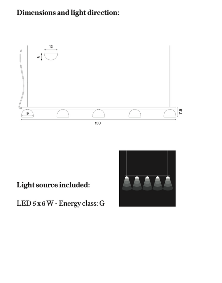 Blush Rail 5 takpendel-Takpendler-Northern-Hvit-Non__153-Lightup.no