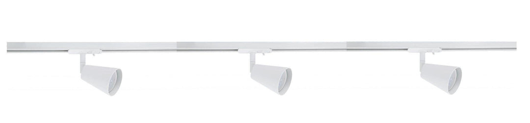 Bocca spotskinne 3 spotter 1 meter - Pure White-Spotskinner 230V-NorDesign-Hvit-136570306-Lightup.no