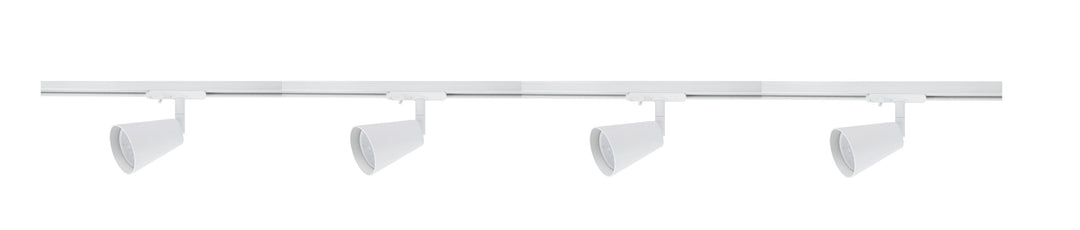 Bocca spotskinne 4 spotter 2 meter - Pure White-Spotskinner 230V-NorDesign-Hvit-136570406-Lightup.no