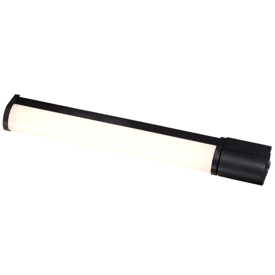 Cleo vegglampe med stikkontakt for baderom 6W IP44 3000 Kelvin - 49 cm-Baderomsbelysning vegglamper-Ms - belysning-Svart-9400000269-Lightup.no