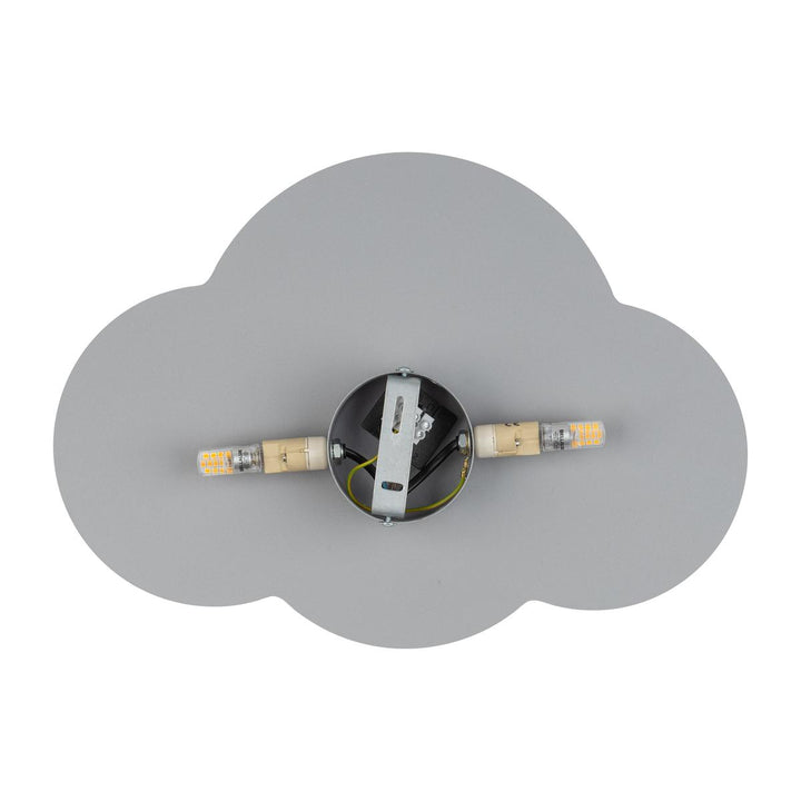 Cloud vegglampe-Vegglamper-TK Lighting-Grå-TK-4965-Lightup.no