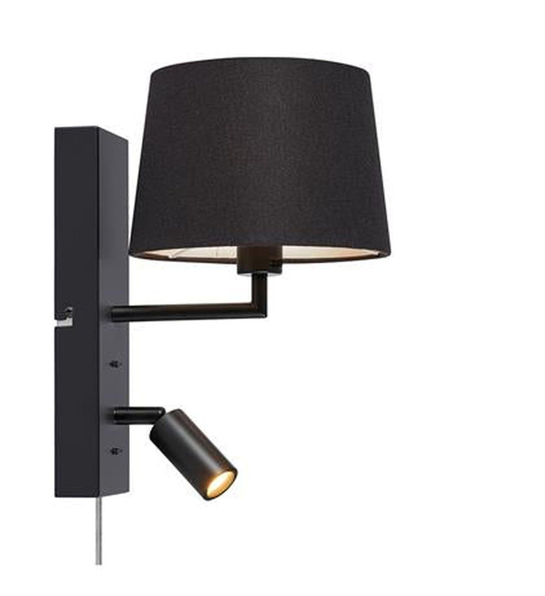 Como vegglampe - Svart - Svart-Vegglamper-Marksløjd-Svart-Mrk-108595-Lightup.no