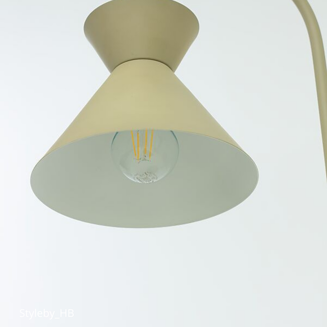 Coni gulvlampe-Gulvlamper-Aneta Lighting-Beige-19410-02-Lightup.no