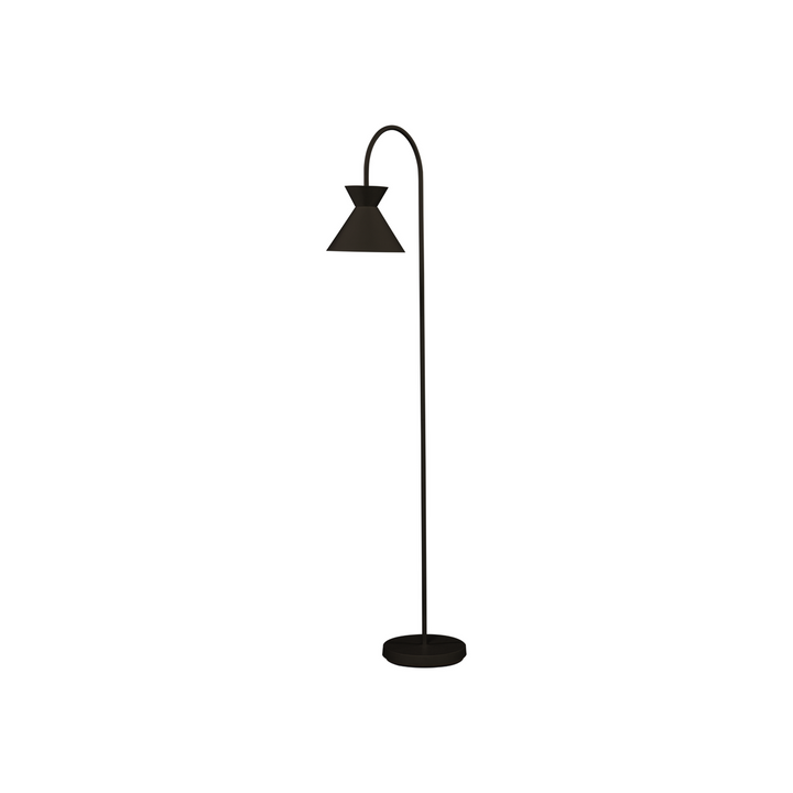 Coni gulvlampe-Gulvlamper-Aneta Lighting-Svart-19410-15-Lightup.no