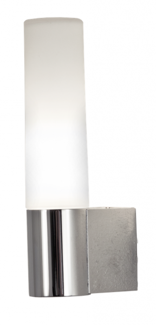 Cosenza vegglampe for baderom m/stikkontakt IP44-Baderomsbelysning vegglamper-Aneta Lighting-Krom-10431-20-Lightup.no