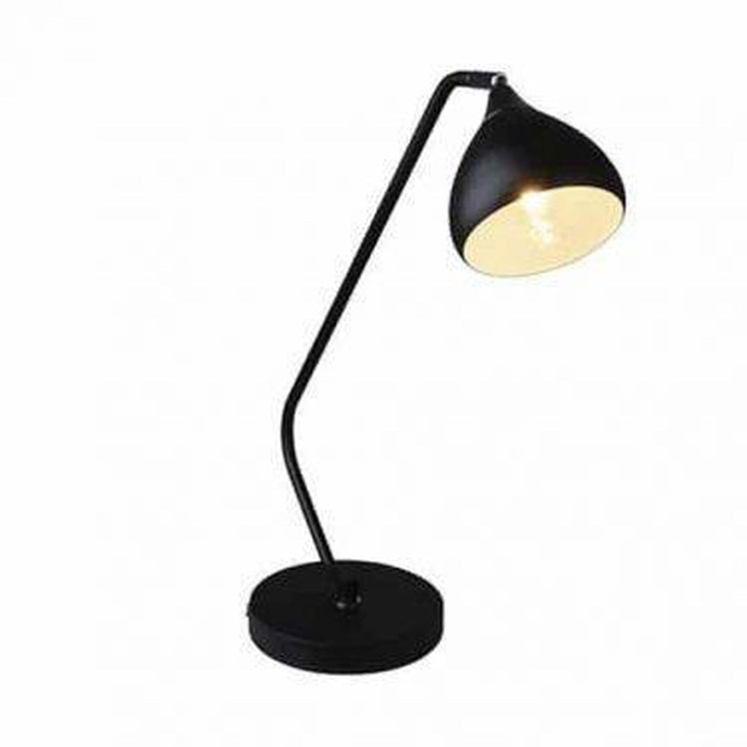 Devin bordlampe - Svart/Krom-Bordlamper-Ms - belysning-Svart-9400270069-Lightup.no