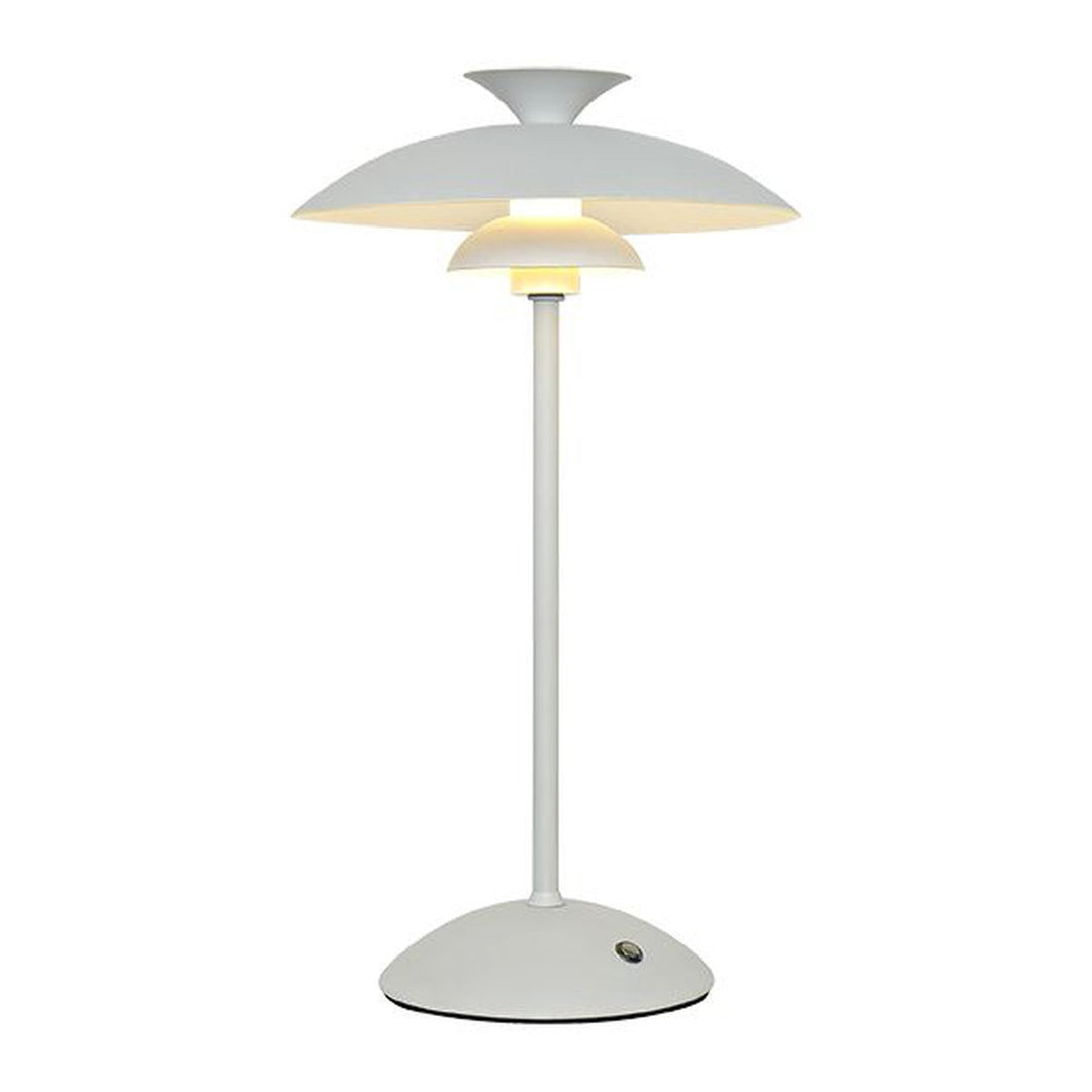 Elie bordlampe 2W IP44 - Oppladbar-Utebelysning Hagebelysning-Ms - belysning-Hvit-9400000422-Lightup.no