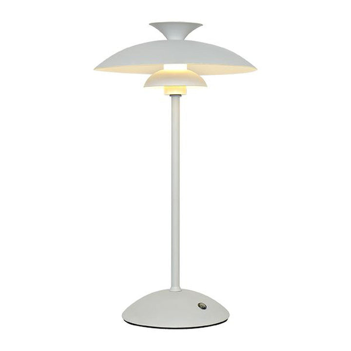 Elie bordlampe 2W IP44 - Oppladbar-Utebelysning Hagebelysning-Ms - belysning-Hvit-9400000422-Lightup.no