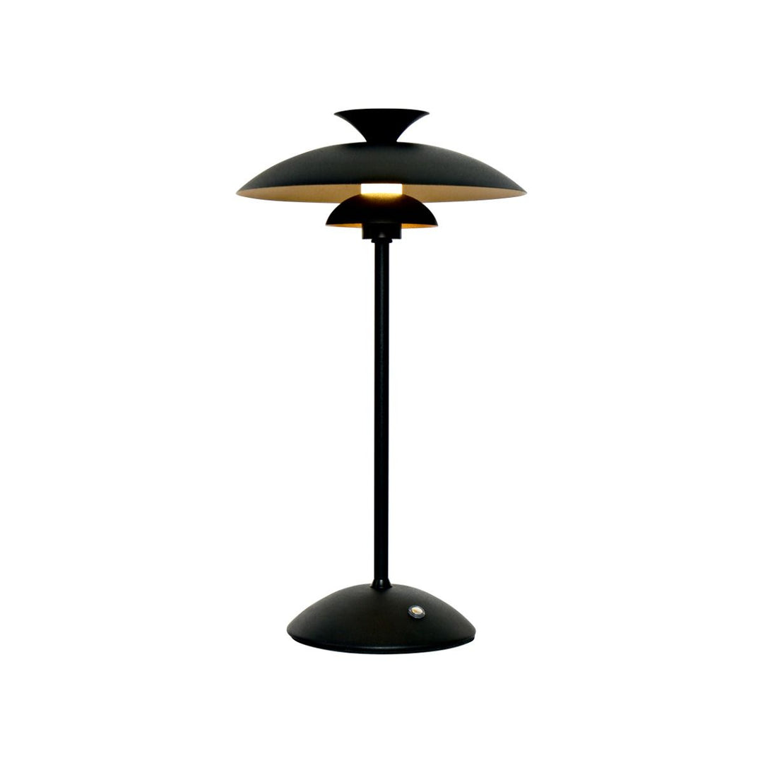 Elie bordlampe 2W IP44 - Oppladbar-Utebelysning Hagebelysning-Ms - belysning-Svart-9400000423-Lightup.no