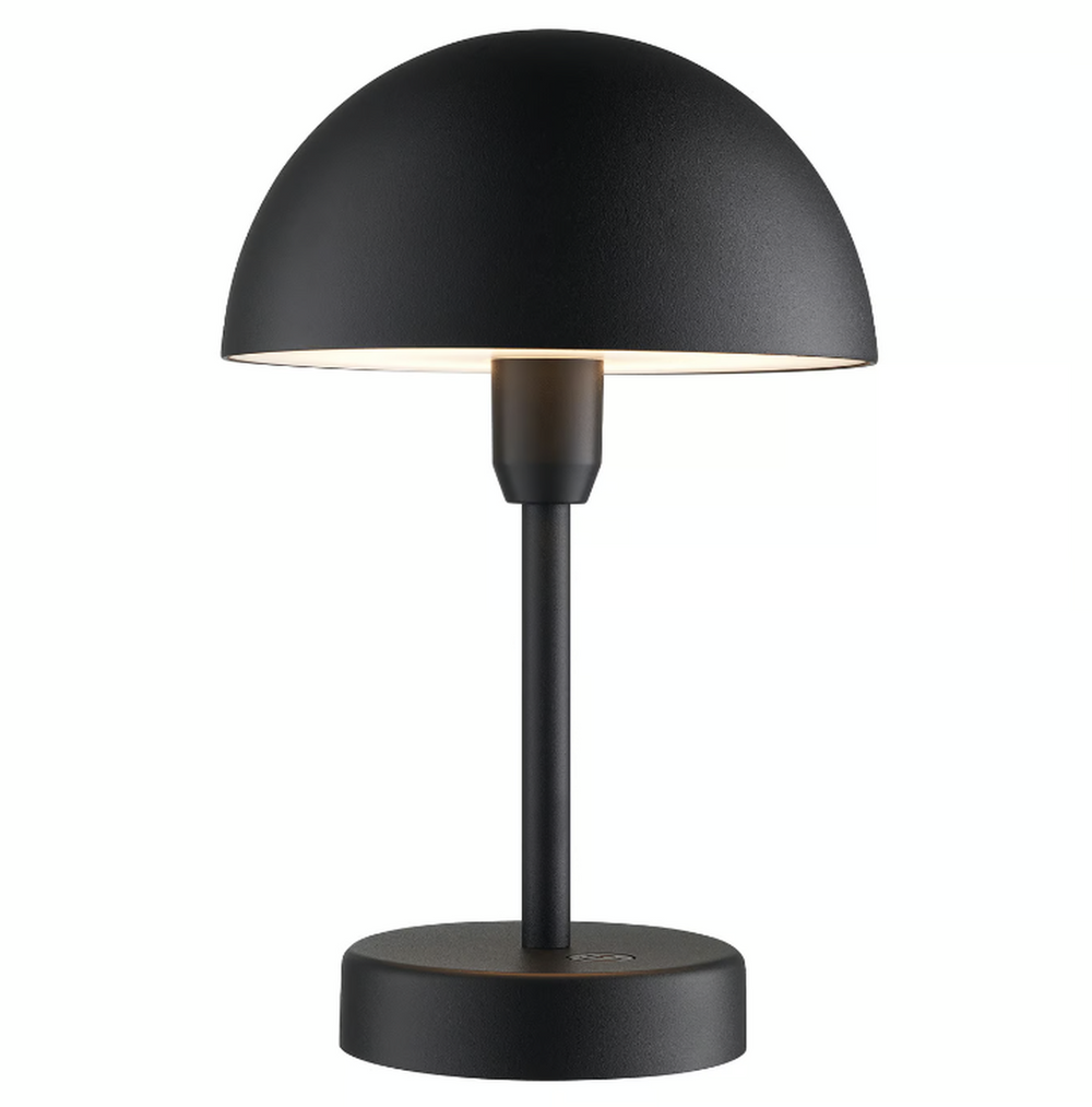 Ellen To-Go oppladbar bordlampe IP44-Bordlamper-Nordlux-Svart-2418015003-Lightup.no