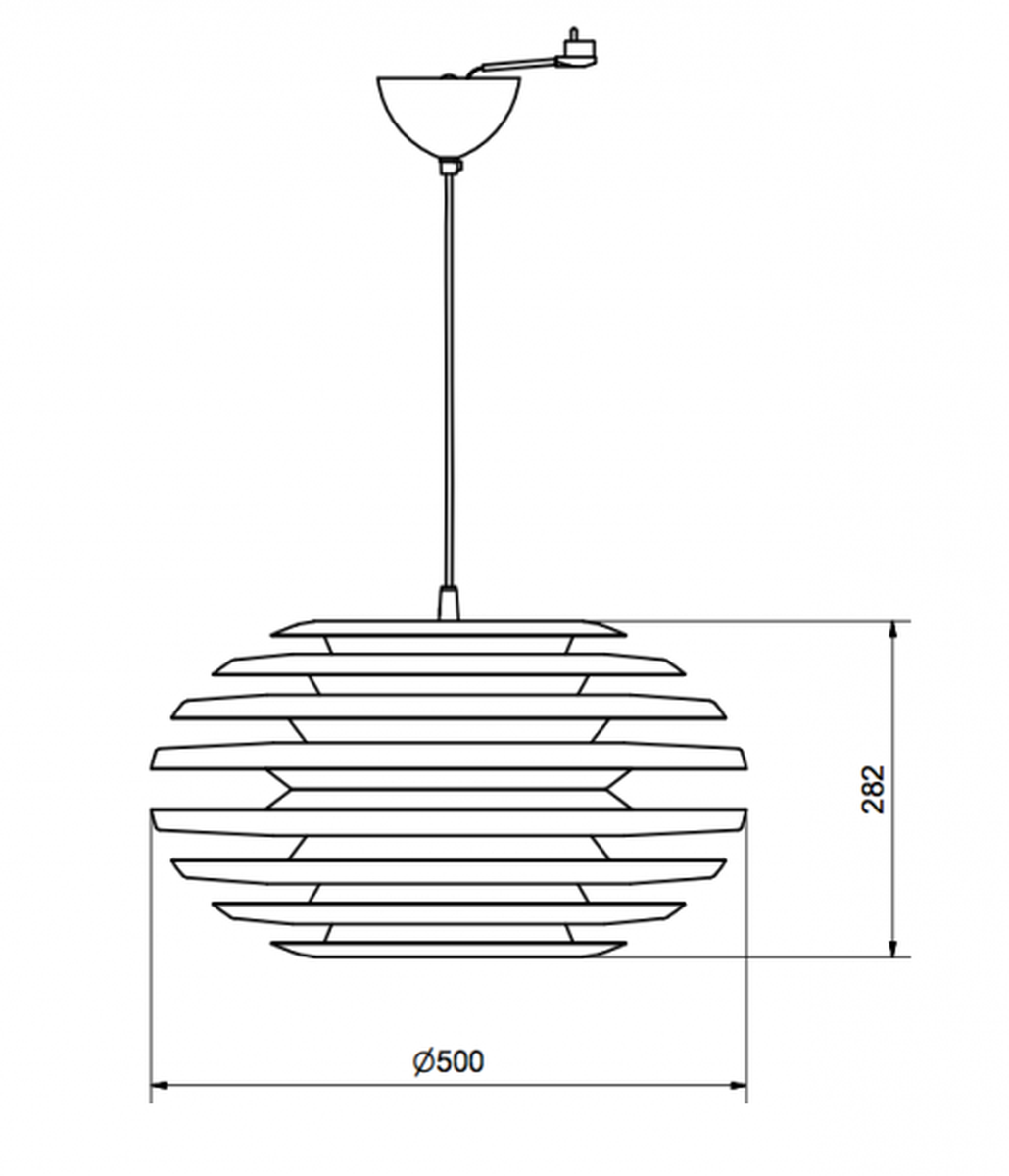 Ellipse taklampe 50cm-Takpendler-Belid-Krom-B-108262-Lightup.no