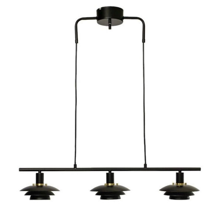 Epsilon takpendel 3-lys-Takpendler-Aneta Lighting-Svart-15317-15-Lightup.no