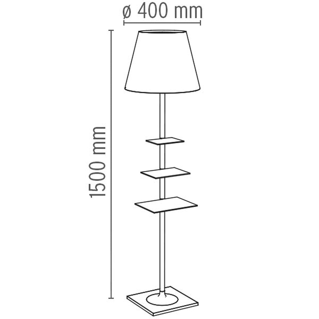 Flos Bibliotheque Nationale gulvlampe-Gulvlamper-Flos-Røyk-Fls__F1011030-Lightup.no