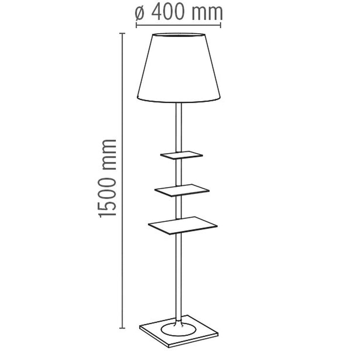 Flos Bibliotheque Nationale gulvlampe-Gulvlamper-Flos-Røyk-Fls__F1011030-Lightup.no