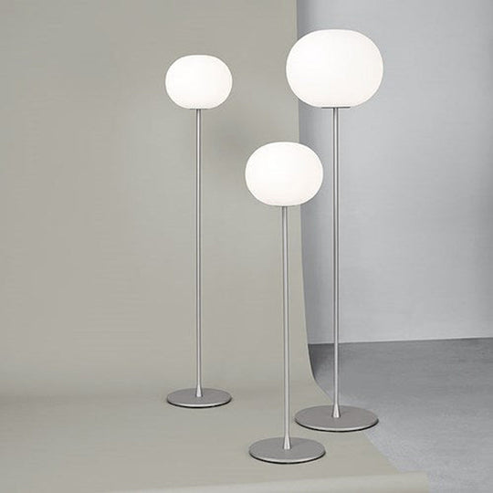 Flos Glo-Ball F2 gulvlampe-Gulvlamper-Flos-Krom-Fls__F3032020-Lightup.no