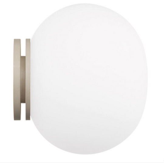 Flos Mini Glo-Ball C/W for speilmontering-Baderomsbelysning vegglamper-Flos-Opal-Fls__F4190009-Lightup.no