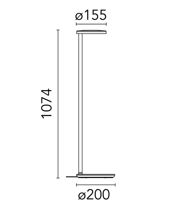 Flos Oblique Gulvlampe H107- Salvie-Gulvlamper-Flos-Salvie-Fls__09.8220.DV-Lightup.no