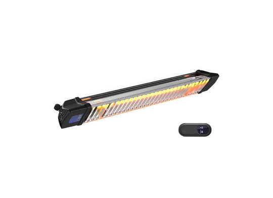 Frico Infraflex varmelampe 1200W IP55 - Svart-Terrassevarmer-Frico-Svart-5400703-Lightup.no