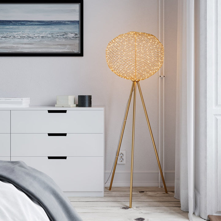 Hayden gulvlampe-Gulvlamper-By Rydens-Svart-Brs-4100820-4002-Lightup.no