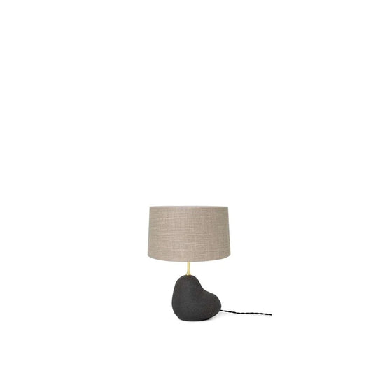 Hebe bordlampe Small Mørk grå /Sand-Bordlamper-Ferm Living-Grå / Curry-Feg__100551101+1104264879-Lightup.no