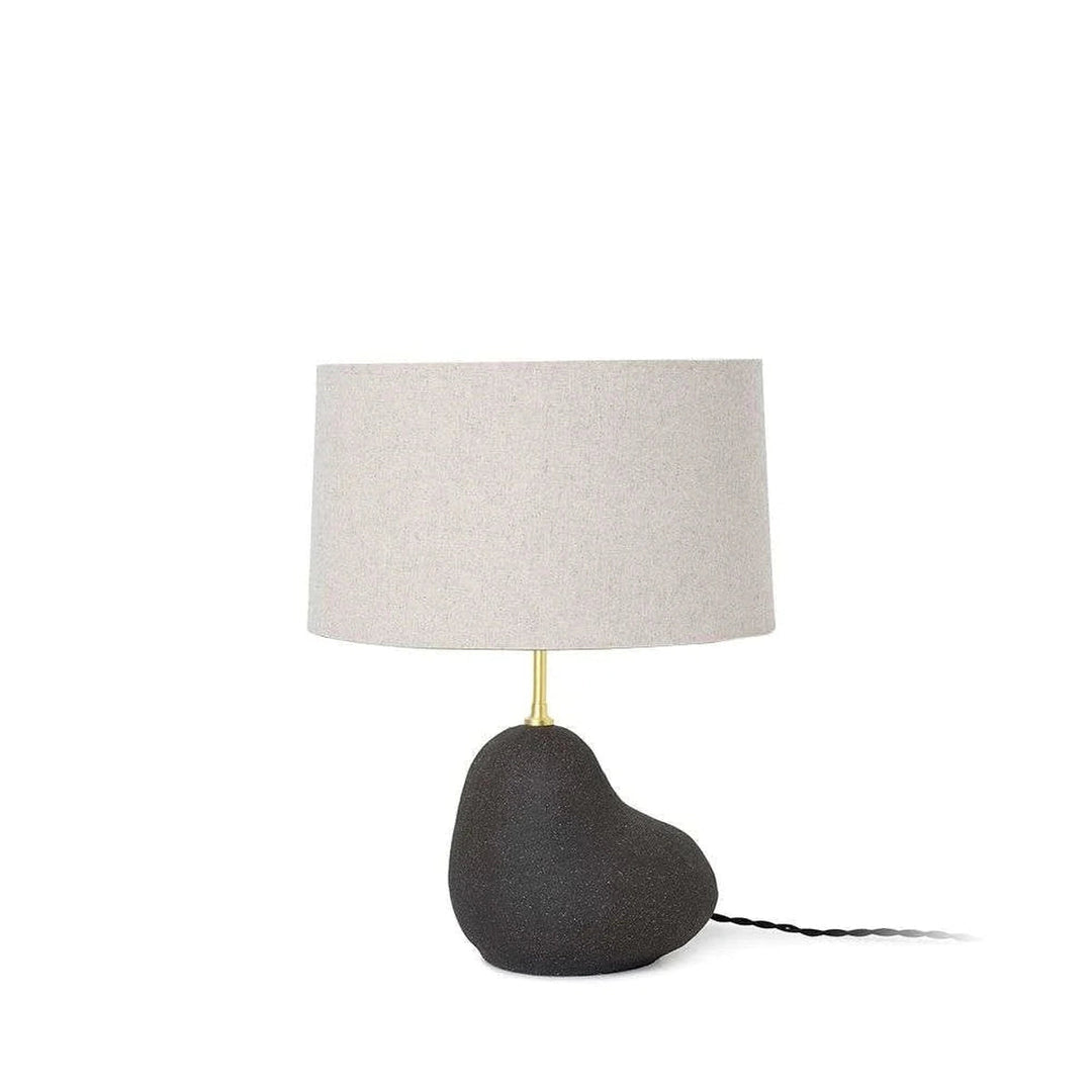 Hebe bordlampe Small Mørk grå/Natur-Bordlamper-Ferm Living-Natur-Feg__100551101+100353206-Lightup.no