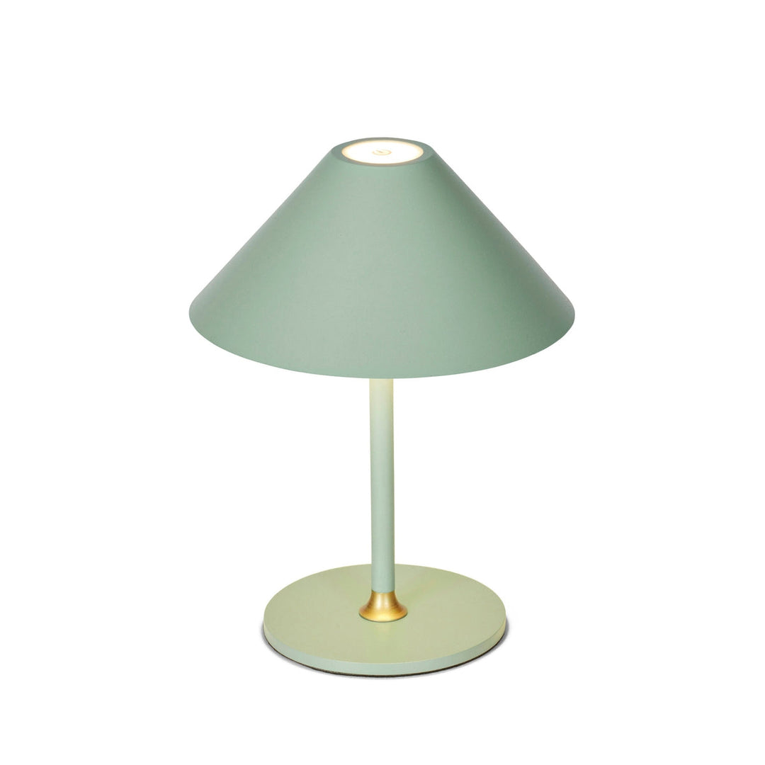 Hygge bordlampe 20 oppladbar - Mint - Limited Summer Editon-Bordlamper-Halo Designs-Grønn-5705639800797-Lightup.no