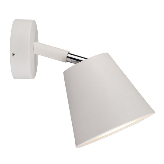 IP S6 vegglampe for baderom IP44 GU10 - Hvit-Baderomsbelysning vegglamper-Nordlux-Hvit-78531001-Lightup.no