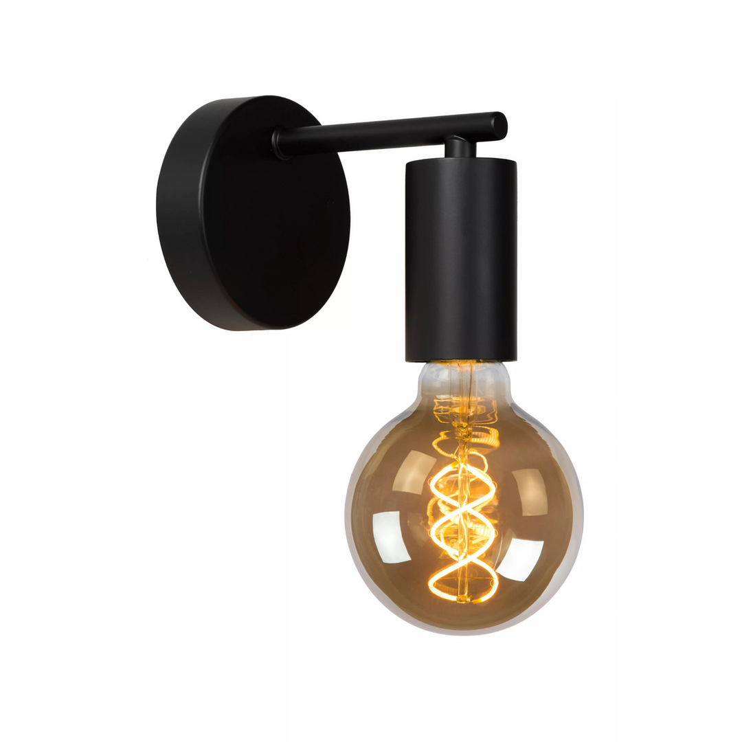 Leanne vegglampe u/ledning - Svart-Vegglamper-Lucide-Svart-LC21221/01/30-Lightup.no