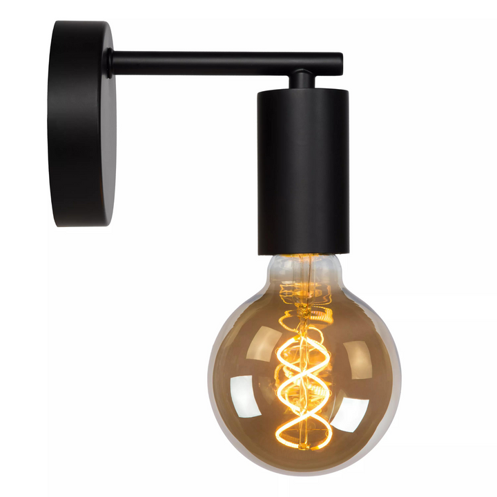 Leanne vegglampe u/ledning - Svart-Vegglamper-Lucide-Svart-LC21221/01/30-Lightup.no