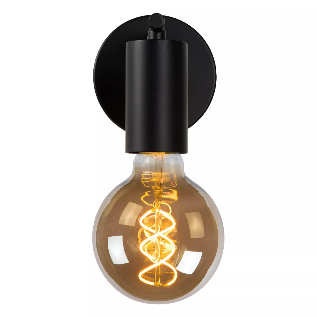 Leanne vegglampe u/ledning - Svart-Vegglamper-Lucide-Svart-LC21221/01/30-Lightup.no