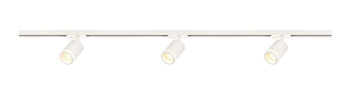 Link Rondie 1 meter spottskinne med 3 spotter-Link spotskinne-Nordlux-Hvit-79079901+2110639901-Lightup.no