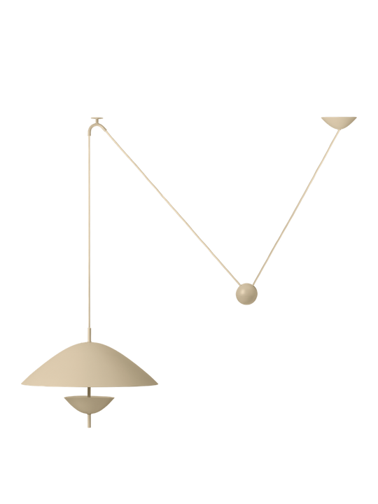 Lod taklampe Cashmere-Takpendler-Ferm Living-Beige-Feg__1104268192-Lightup.no