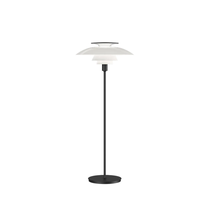 Louis Poulsen PH 80 gulvlampe-Gulvlamper-Louis Poulsen-Hvit / Opal / Krom-LP__5744610816-Lightup.no