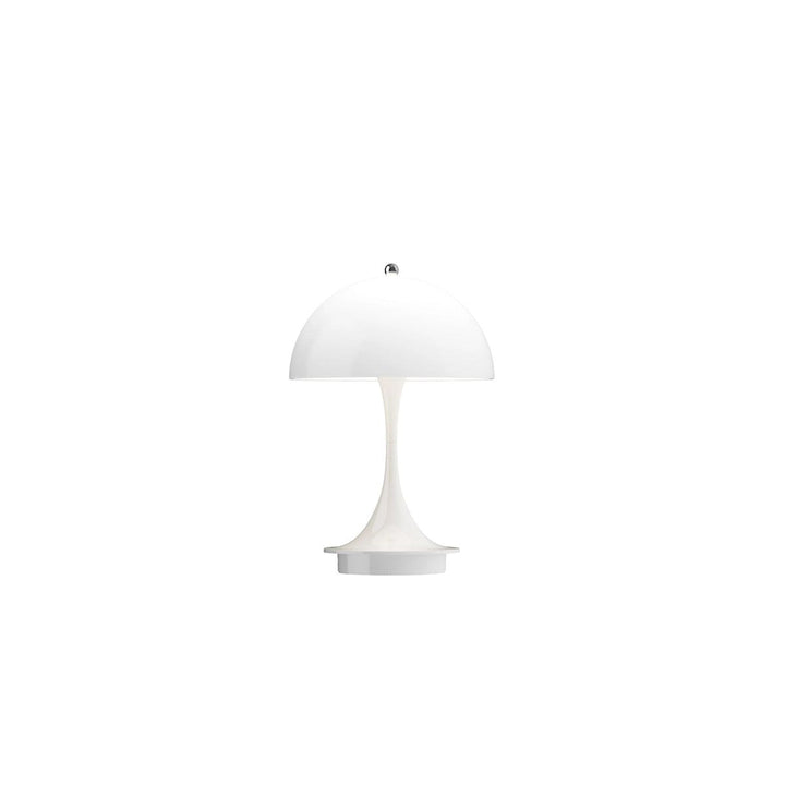 Louis Poulsen Panthella 160 V3 portabel bordlampe-Bordlamper-Louis Poulsen-Opal hvit-LP__5744171436-Lightup.no