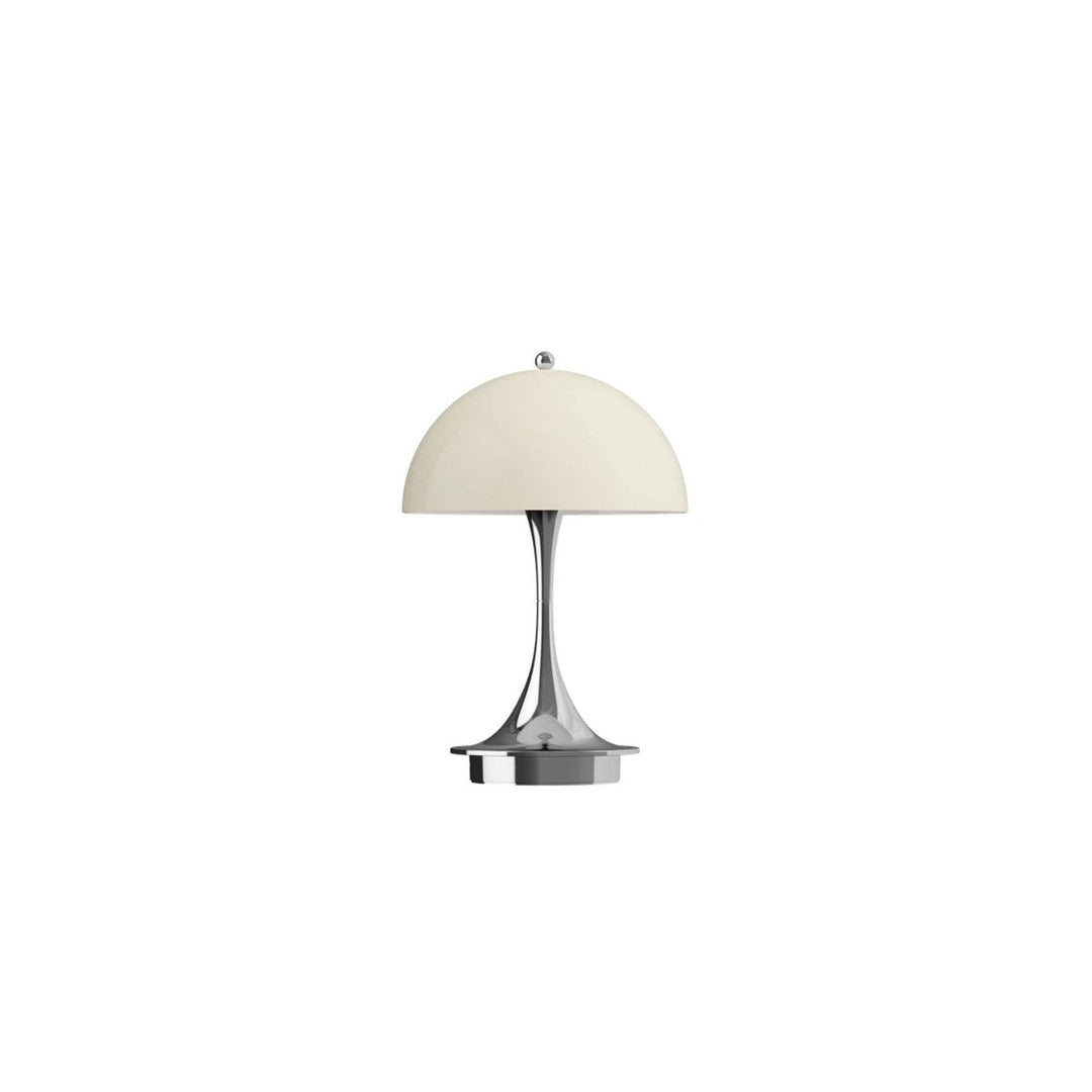 Louis Poulsen Panthella 160 V3 portabel bordlampe-Bordlamper-Louis Poulsen-Krom beige-LP__5744171481-Lightup.no