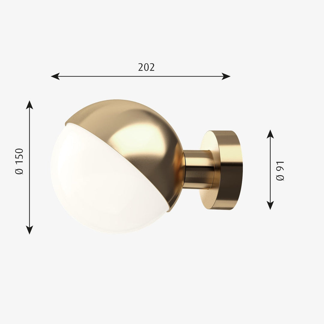 Louis Poulsen VL Studio Vegglampe Messing u/ledning - Messing-Vegglamper-Louis Poulsen-Messing-LP__5743147102-Lightup.no