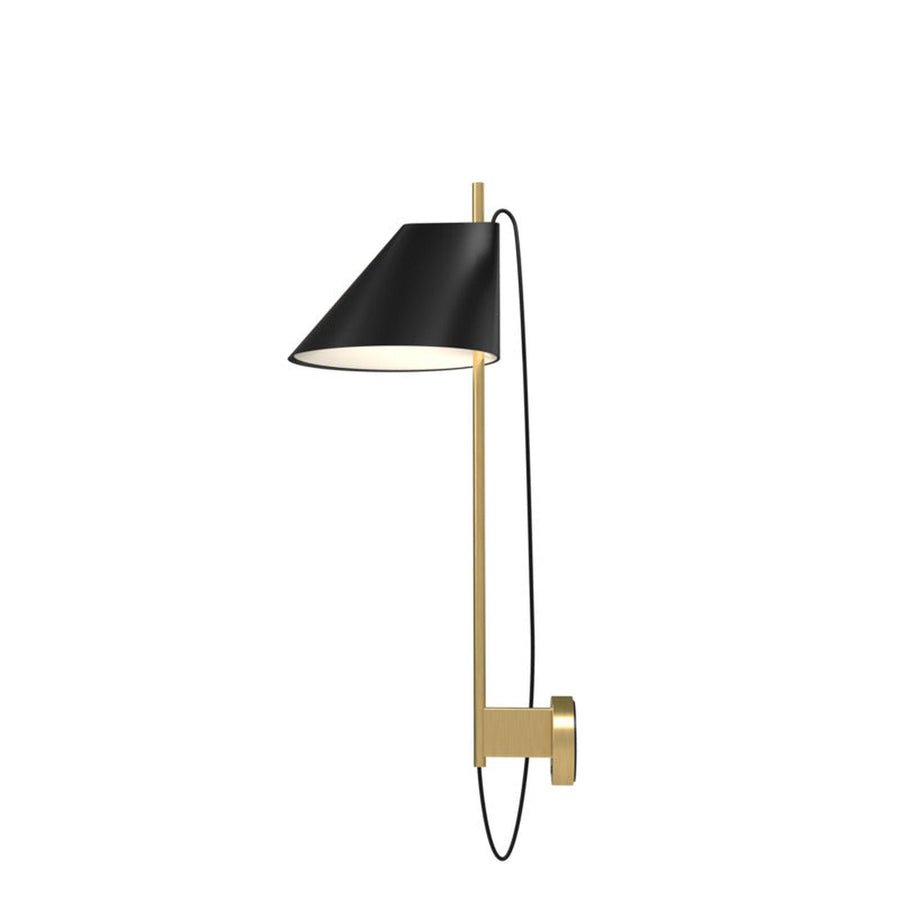 Louis Poulsen Yuh Vegglampe-Vegglamper-Louis Poulsen-Svart/Messing-LP__5743145531-Lightup.no