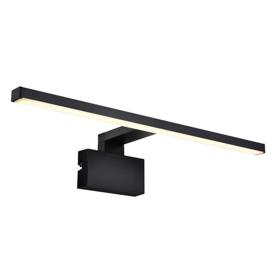 Marlee vegglampe for baderom IP44 3000 Kelvin 8,9W 50 cm-Baderomsbelysning vegglamper-Nordlux-Svart-2110701003-Lightup.no