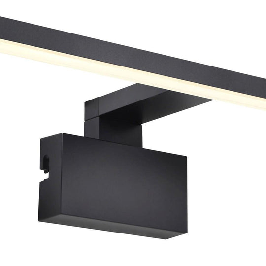 Marlee vegglampe for baderom IP44 3000 Kelvin 8,9W 50 cm-Baderomsbelysning vegglamper-Nordlux-Svart-2110701003-Lightup.no