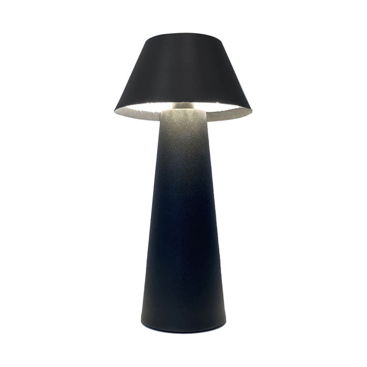 Max bordlampe 1,6W IP44 - Oppladbar-Utebelysning Hagebelysning-Ms - belysning-Svart-9400000421-Lightup.no