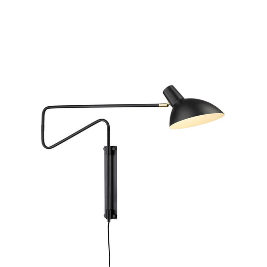 Metropole Deluxe vegglampe medium - Svart-Vegglamper-Halo Designs-Svart-5705639742745-Lightup.no