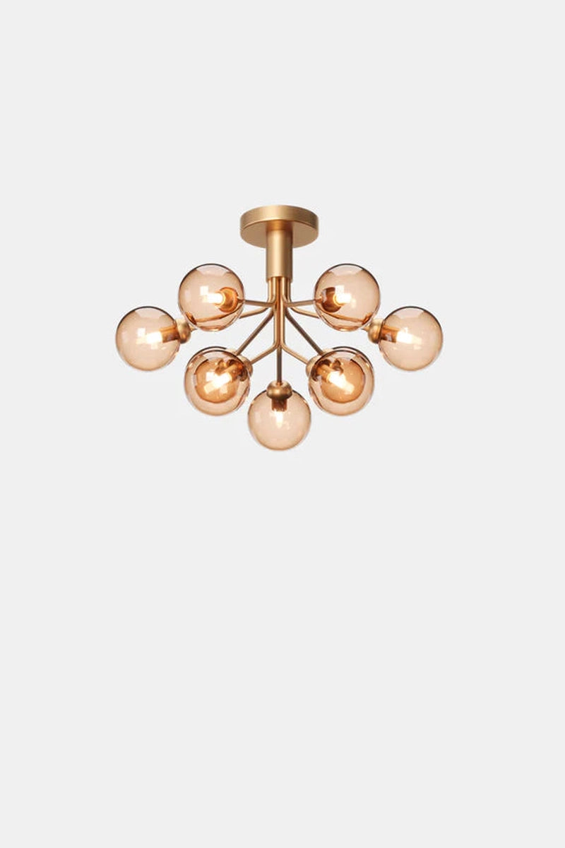 Nuura Apiales 9 ceiling messing/gold glass-Taklamper-Nuura-Messing-Nua__2059001-Lightup.no