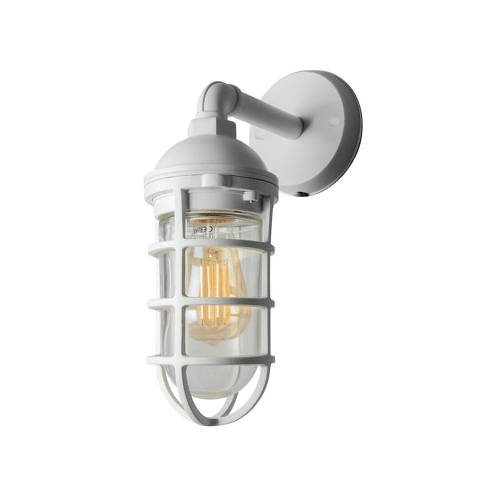 Olba vegglampe utendørs IP44-Utebelysning vegg klassisk-Konstsmide-Hvit-7355-250-Lightup.no